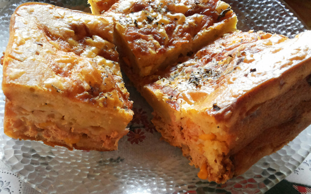 Torta salgada de batedeira deliciosa