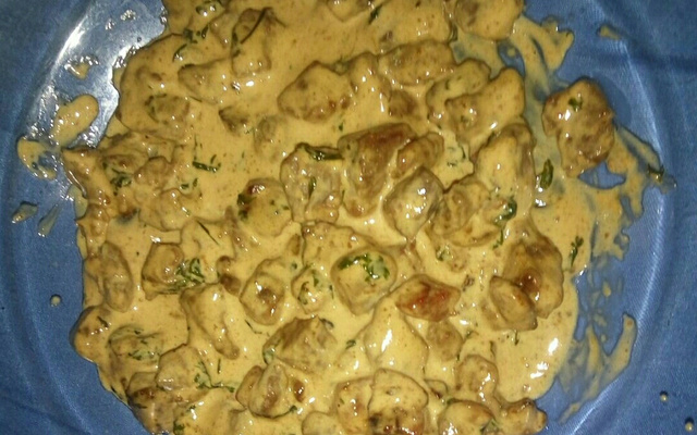 Strogonoff de carne low carb