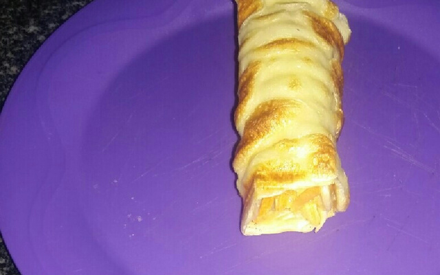 Pão de queijo de sanduicheira