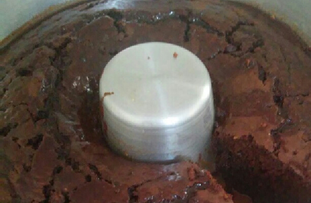 Bolo de chocolate com aveia