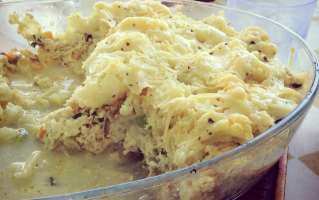 Lasanha de couve-flor