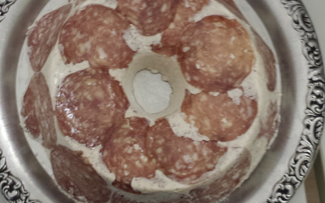 Mousse de salame delícia da Mimi