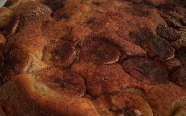 Bolo de banana fofinho