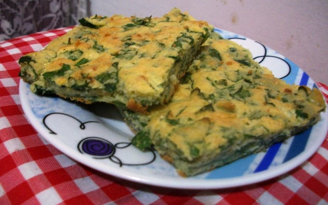 Souflé de espinafre