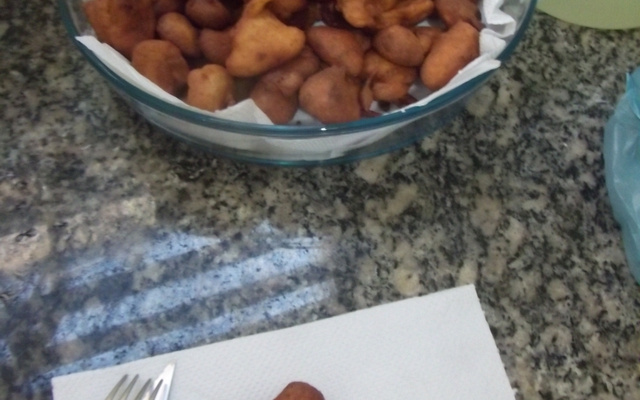 Bolinho de chuva salgado