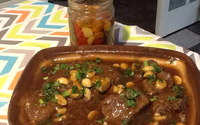 Carne na cerveja diferente