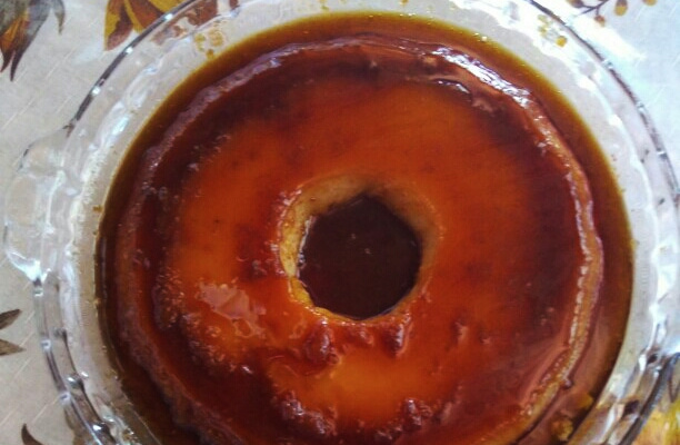 Pudim de leite sem ovo de micro-ondas