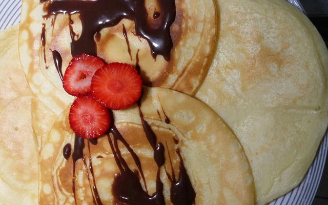 Waffle de frigideira