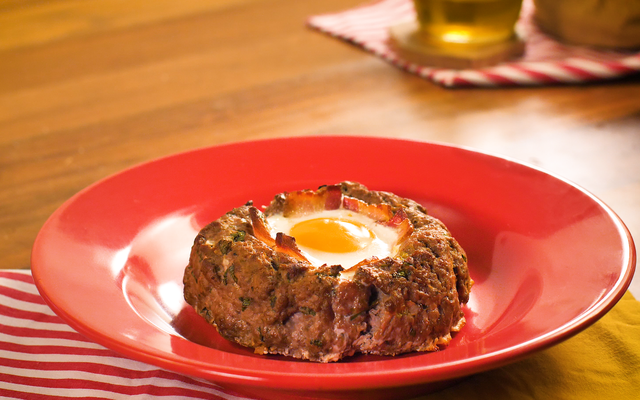 Buraco de carne moída 