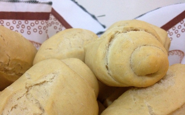 Pão francês caseiro do Vitor