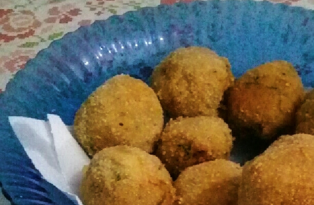 Falso bolinho de bacalhau