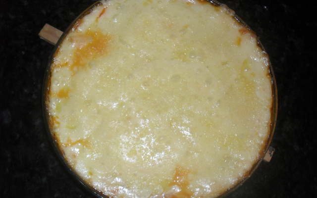 Escondidinho de carne moída especial