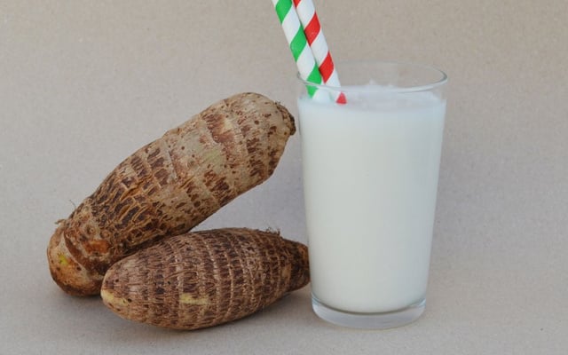 Suco de inhame com limão