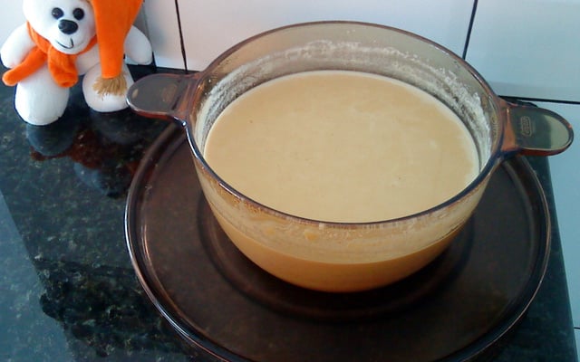 Arroz doce de micro-ondas