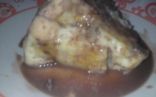 Bolo de banana no micro-ondas