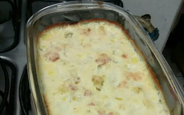 Couve-flor gratinada