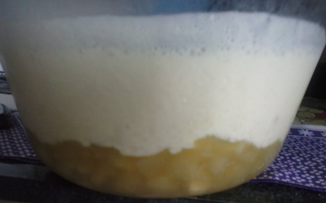 Sobremesa de abacaxi