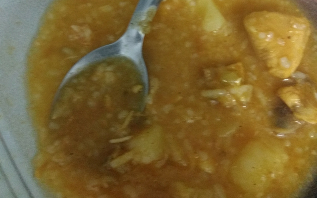 Canja de galinha rápida