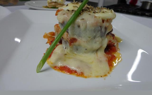 Lasanha de berinjela