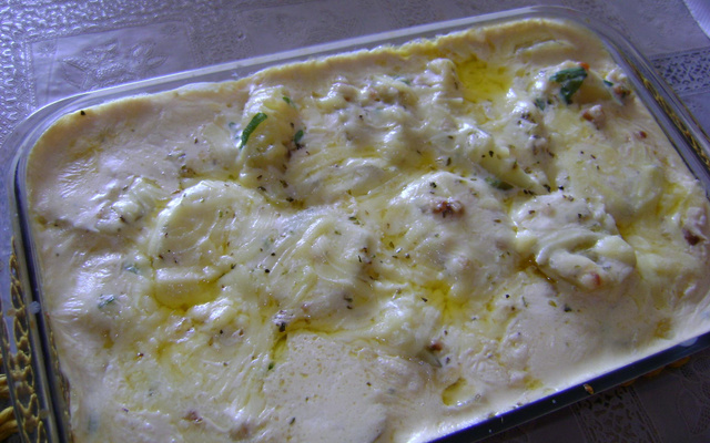 Batata Gratinada Cremosa