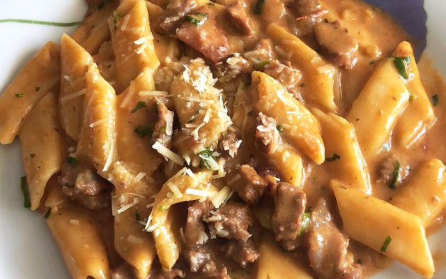 Macarrão na pressão