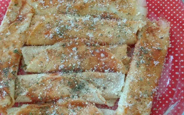 Panqueca de frango da Ari