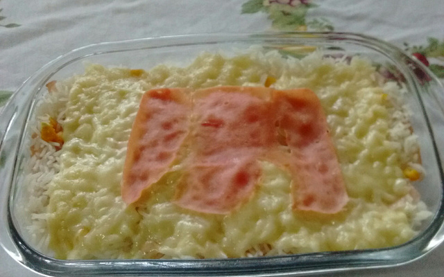 Arroz de forno rápido