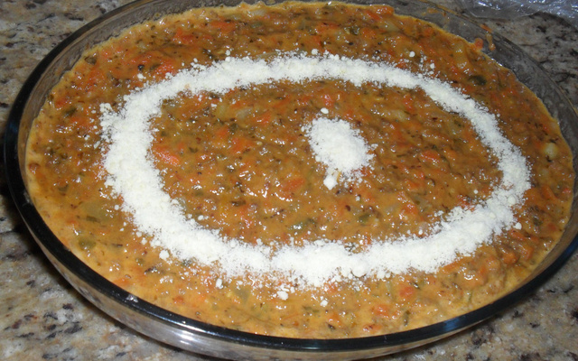 Frigideira de legumes e sobras da mama Inêz