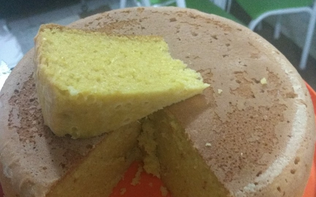 Bolo delícia de milho verde enlatado