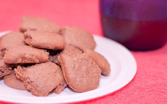 Biscoitos de chocolate coconut