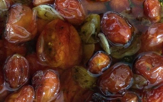 Tomate cereja confit