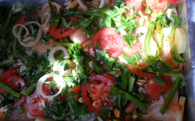 Filé de merluza à moda da Li