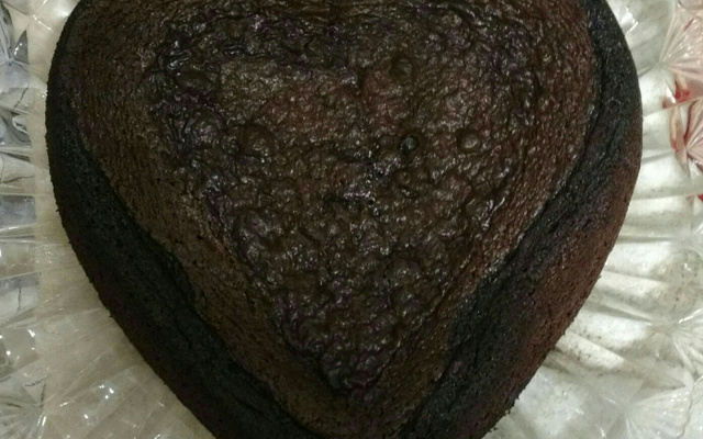 Bolo de chocolate no liquidificador