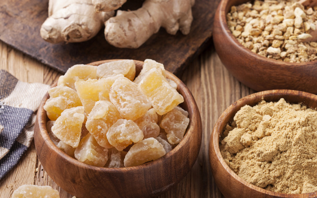 Balas de gengibre simples