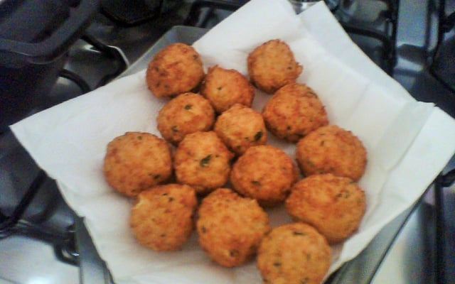 Bolinho de arroz tradicional