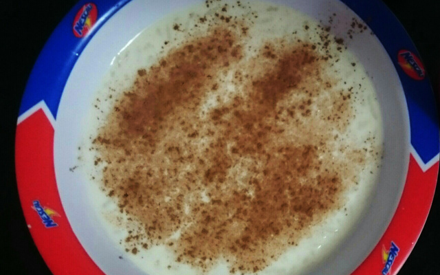 Arroz doce rápido e delicioso