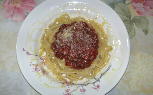 Macarrão à napolitana Gex