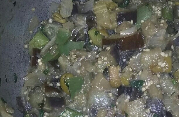 Antepasto de berinjela assada