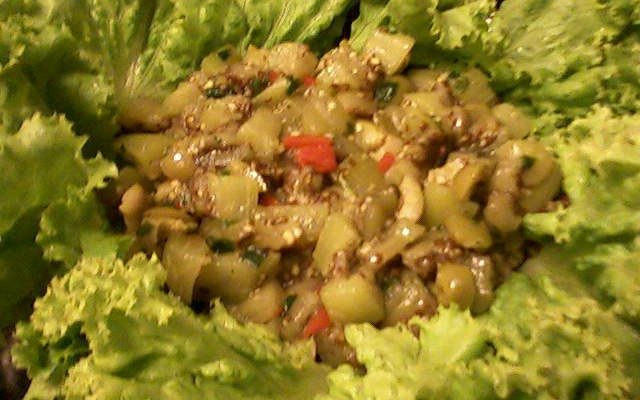 Salada de berinjela
