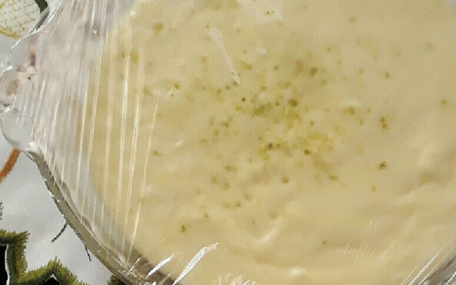 Mousse simples de limão