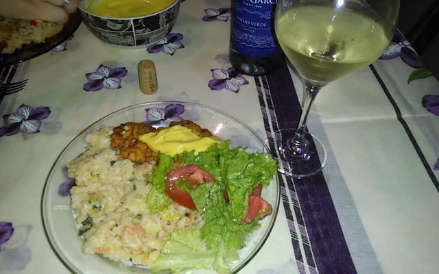 Risoto de gorgonzola