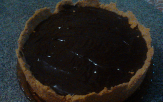 Torta de limão com chocolate da Dani