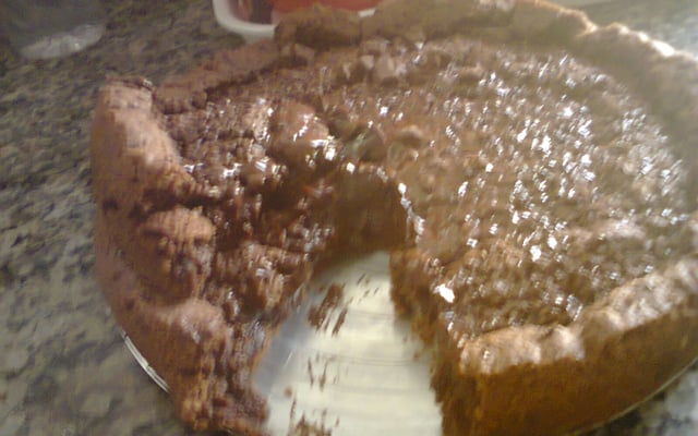 Bolo chocolate-chips