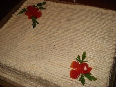 Torta de pão com frango