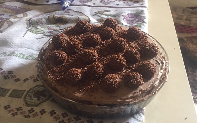 Bolo de brigadeiro 