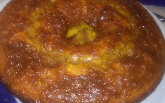 Bolo de cenoura fácil