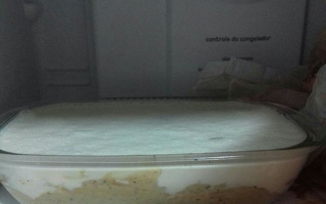 Torta com bolacha Maria