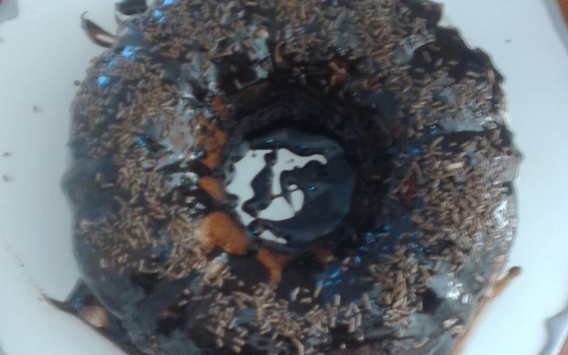 Bolo formigueiro simples (de liquidificador)