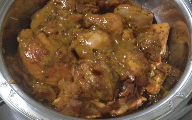 Coxa e sobrecoxa suculenta