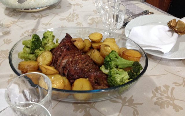 Carne assada na cerveja